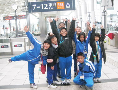 高鐵贊助偏遠學童搭高鐵遊花博(圖)