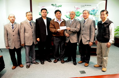 竹山克明宮寺捐款30萬元  響應日本震災活動(圖)