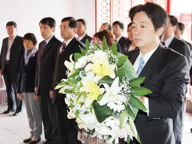 台南辦忠烈祠春祭暨遙祭黃陵典禮(圖)