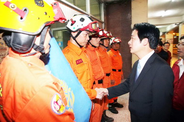 台南派遣消防菁英赴日救援(圖)