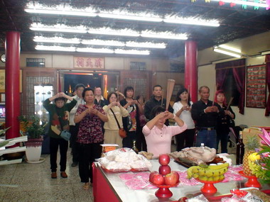 台中清水鎮各界為廖添丁舉行祝壽慶祝活動(圖)