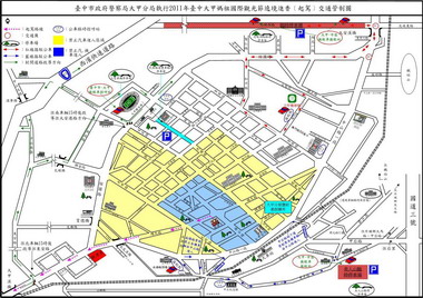台中媽祖起駕交通管制及疏導措施(圖)