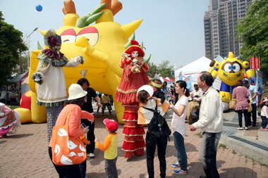 台中兒童藝術節活動熱鬧舉行(圖)