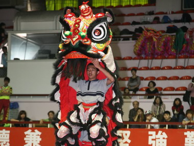 中華盃舞龍舞獅競賽開幕(圖)