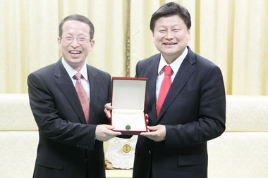 上海市副市長沈駿拜會花蓮縣府(圖)