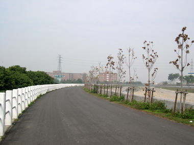 霧峰乾溪堤岸環境優美適轉型自行車道(圖)