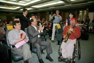 台中身心障礙者舉行感恩音樂會(圖)