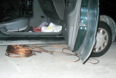 台中大甲及大安電纜竊案警方連環破(圖)