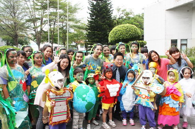 台東響應世界地球日推廣蔬食低碳日(圖)