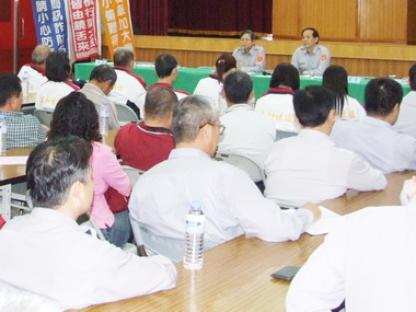 南投警分局辦社區治安座談(圖)