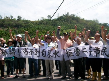 太平區和北屯區生用水呈現強烈對比(圖)