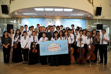 彰縣青少年管弦樂團首次公演(圖)