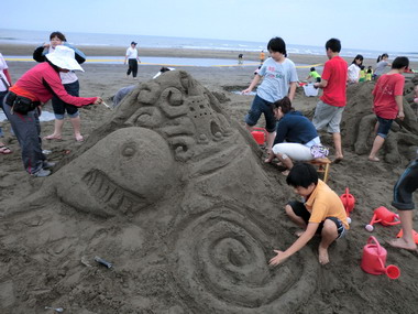 發現海洋之美創意沙雕競賽倡導海洋教育(圖)