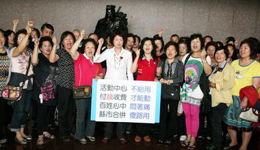 台中議員要求活動中心增加冷氣設備(圖)