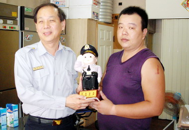 南投警民聯手逮獲搶匪(圖)