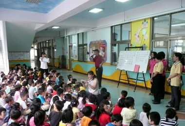 水里防火防災宣導向下紮根(圖)