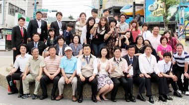 自韓國奉化郡青年會參訪集集(圖)