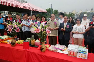 台中環保節能減碳主題公園動工典禮(圖)