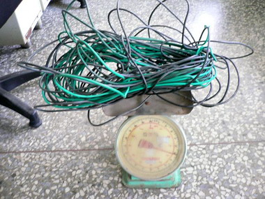 虎尾警落實高鐵防竊勤務當場查獲竊電纜線(圖)