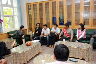 蘇縣長接見雲林區漁民反漁筏收購(圖)