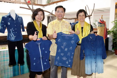 台中副市長參加天然染色發展分享座談會(圖)