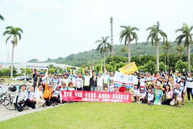 中油辦鐵馬節能減碳環島之旅(圖)