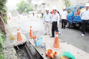 南市查核污水下水道 安平用戶接管全面開跑(圖)