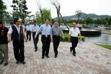 新都自辦市地重劃第14單元生態水池綠地(圖)