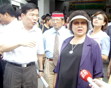 陳菊說明發展高雄轉運生活圈推動計畫(圖)