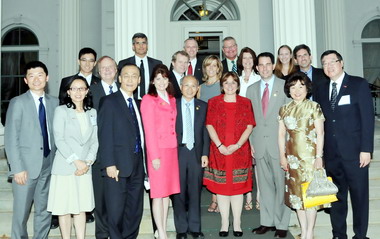 臺灣省長林政則赴美拜訪威斯康辛姊妹州(圖)