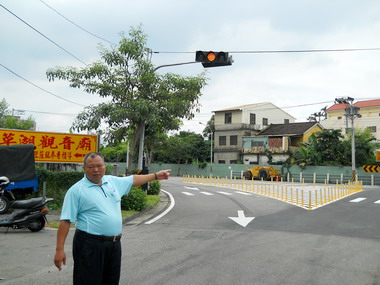 大里區中山路打通後車禍頻傳(圖)