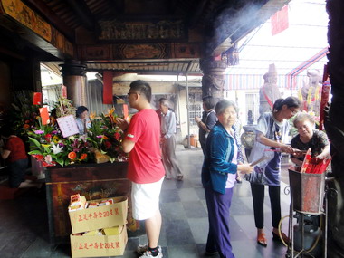 南投迎城隍市街熱鬧滾滾(圖)