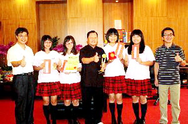 苗縣長表揚苗農榮獲國際發明展金牌獎(圖)