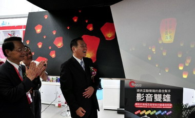 新竹市長為陸客自由行推銷新竹(圖)