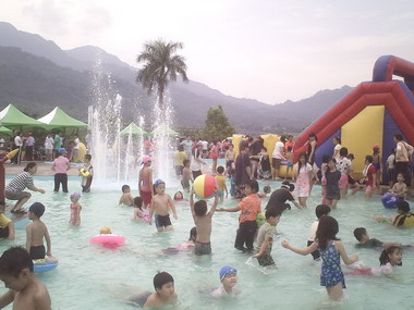 水里鄉親水公園 玩水樂透(圖)