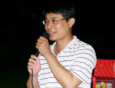 南投分局半山派出所新卸任所長交接(圖)