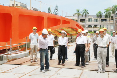 林欽榮會勘五條港再生計畫 活絡產業觀光(圖)