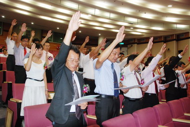 嘉縣國中小學校長佈達及交接典禮(圖)