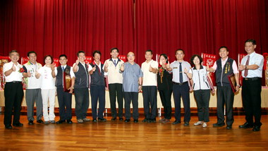 社區治安研習觀摩活動在大里高中舉行(圖)