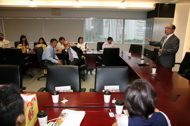 台中國際媒體拜會台中市長胡志強(圖)