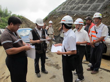 阿里山鄉169道路沿線基礎建設工程(圖)