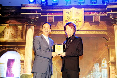 2011王者大獎頒獎 新北市長盼效仿業界銷售員(圖)