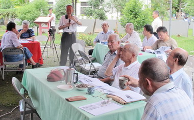 集集耆老口述歷史背負歷史文化傳承(圖)