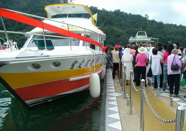 天主教會台中教區辦「聖愛2號」下水首航(圖)