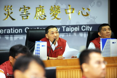 中颱梅花漸接近臺灣 新北市政府加強整備(圖)