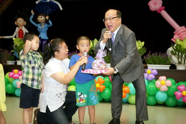台中市府員工親子活動樂融融(圖)