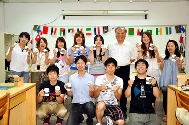 日災區學生來台 新北市樹林中學溢東洋味(圖)