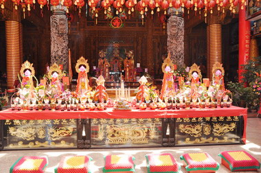 竹縣中崙三元宮辦護國佑民祈安植福法會(圖)