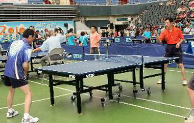 文建會文化盃桌球賽 苗栗巨蛋開打(圖)