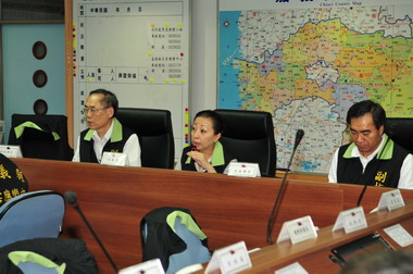 嘉縣中颱「南瑪都」開設災害應變中心(圖)